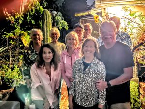 Garden Club members venture to see Greg Stewart's Night Blooming Cereus Cacti.